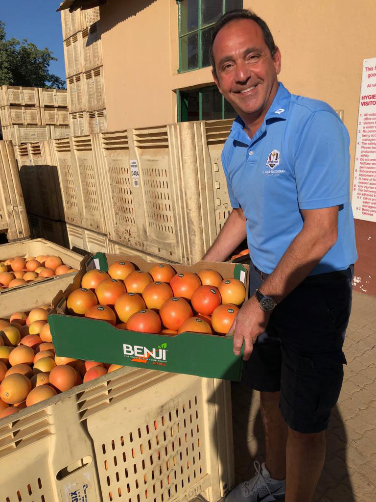 Grapefruits packed by Benji Citrus - Beva Fruits International (BFI)