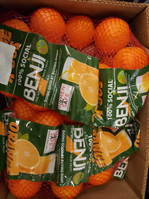 Beva Fruits International (BFI) is proud to announce its third promotion with Carrefour France in Egyptian Oranges packed in the  Benji label